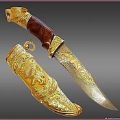 Сувениры и подарки handmade. Livemaster - original item Collection knife from Damascus z571. Handmade.