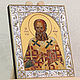 Gregory the Theologian (14x18 cm). Icons. ivelir. Online shopping on My Livemaster.  Фото №2