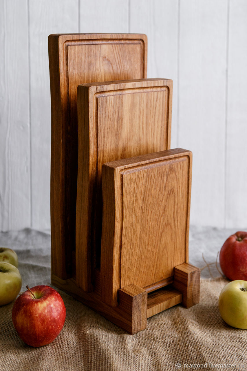 A set of cutting boards from oak, Cutting Boards, Novosibirsk,  Фото №1