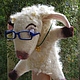 Toy of bibabo 'Sheep Aglaya', Dolls, Rostov-on-Don,  Фото №1