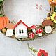 Венок "Осенний". Подвески. Craft_magic_box. Ярмарка Мастеров.  Фото №4