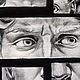 Взгляд Давида. Свитшот с рисунком. Свитшоты. Евгения Савинова. Интернет-магазин Ярмарка Мастеров.  Фото №2