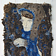 Felted picture 'angel', Pictures, St. Petersburg,  Фото №1