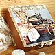 Шкатулка для рукоделия старый зингер. Шкатулки. Светлана, Мастерская Villa-Oliva. Ярмарка Мастеров.  Фото №5