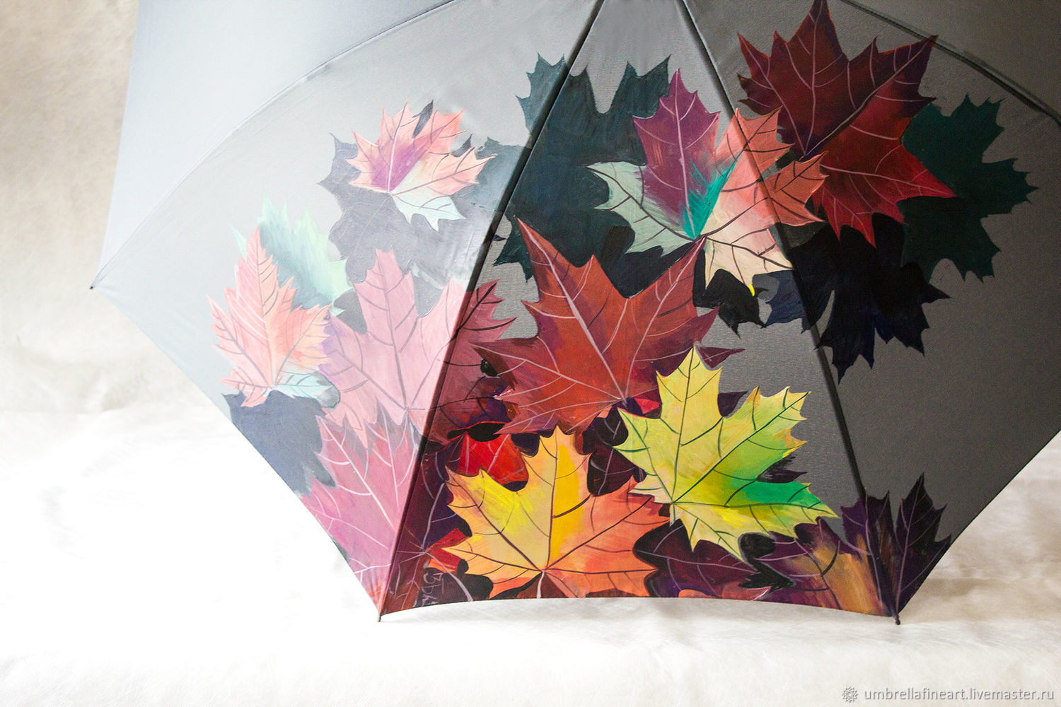 Зонт полуавтомат Maple Leaf Space