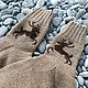 RussianSocks Бежевые носки с оленями вязаные новогодний подарок. Носки. RussianSocks ВЯЗАНЫЕ НОСКИ ВАРЕЖКИ. Ярмарка Мастеров.  Фото №6