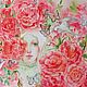 Розы Картина с розами "Фея роз" . Roses, Картины, Москва,  Фото №1