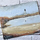 'Lighthouse by the milk sea' acrylic painting (sea, lighthouse), Pictures, Korsakov,  Фото №1