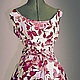 Dress vintage 'Morning rose'. Dresses. Lana Kmekich (lanakmekich). Online shopping on My Livemaster.  Фото №2