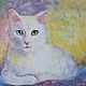 Paintings: "Yuki" cat, Pictures, Noyabrsk,  Фото №1