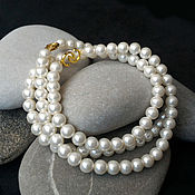 Украшения handmade. Livemaster - original item Pearl Necklace Beads. Handmade.