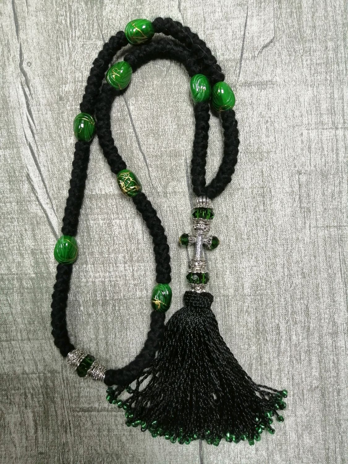 шерстяные четки