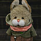 Rabbit Teddy Tony. Stuffed Toys. My favorite Teddy bear. My Livemaster. Фото №5