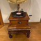 Граммофон деревянный His master's voice. Другие инструменты. Антон. Интернет-магазин Ярмарка Мастеров.  Фото №2