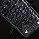 Несессер из кожи крокодила IMA0713B1. Несессеры. CrocShop товары из экзотической кожи. Ярмарка Мастеров.  Фото №10