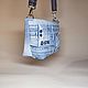 Джинсовая кросс-боди. Сумка через плечо. Jeans bags by Anna. Ярмарка Мастеров.  Фото №8