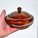 Wooden pot-barrel, salt shaker with lid made of Siberian Cedar. K10. Candy Dishes. ART OF SIBERIA. My Livemaster. Фото №5