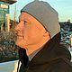 Заказать Теплая шапка из конопляной ткани. Haptic path (Nina). Ярмарка Мастеров. . Шапки Фото №3