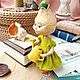 Ватная ёлочная игрушка Чиполлина. Елочные игрушки. Ольга Калабекова. Ярмарка Мастеров.  Фото №6