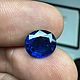  Сапфир природный 5.08 кт роял блю royal blue. Кристаллы. Kossgems. Интернет-магазин Ярмарка Мастеров.  Фото №2