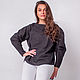 Black oversized blouse from Batista, Blouses, St. Petersburg,  Фото №1