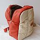 Backpack leather Puffy to order. Backpacks. Innela- авторские кожаные сумки на заказ.. My Livemaster. Фото №5