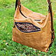 bag genuine leather 'wrinkled-crinkled'. Classic Bag. Gelekoka. Handmade leather bags.. Online shopping on My Livemaster.  Фото №2