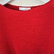 Заказать Кофта-сетка "Красный мак". Вязаный текстиль (knitted textiles). Ярмарка Мастеров. . Кофты-сетки Фото №3
