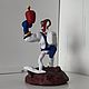Заказать Червяк Джим (Earthworm Jim) из полимерной глины. Владислав Рыжков. Ярмарка Мастеров. . Статуэтка Фото №3