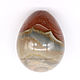 Яйцо из полихромной яшмы «Фант» фигуры из камней. Пасхальные яйца. Planeta Mineral. Ярмарка Мастеров.  Фото №6