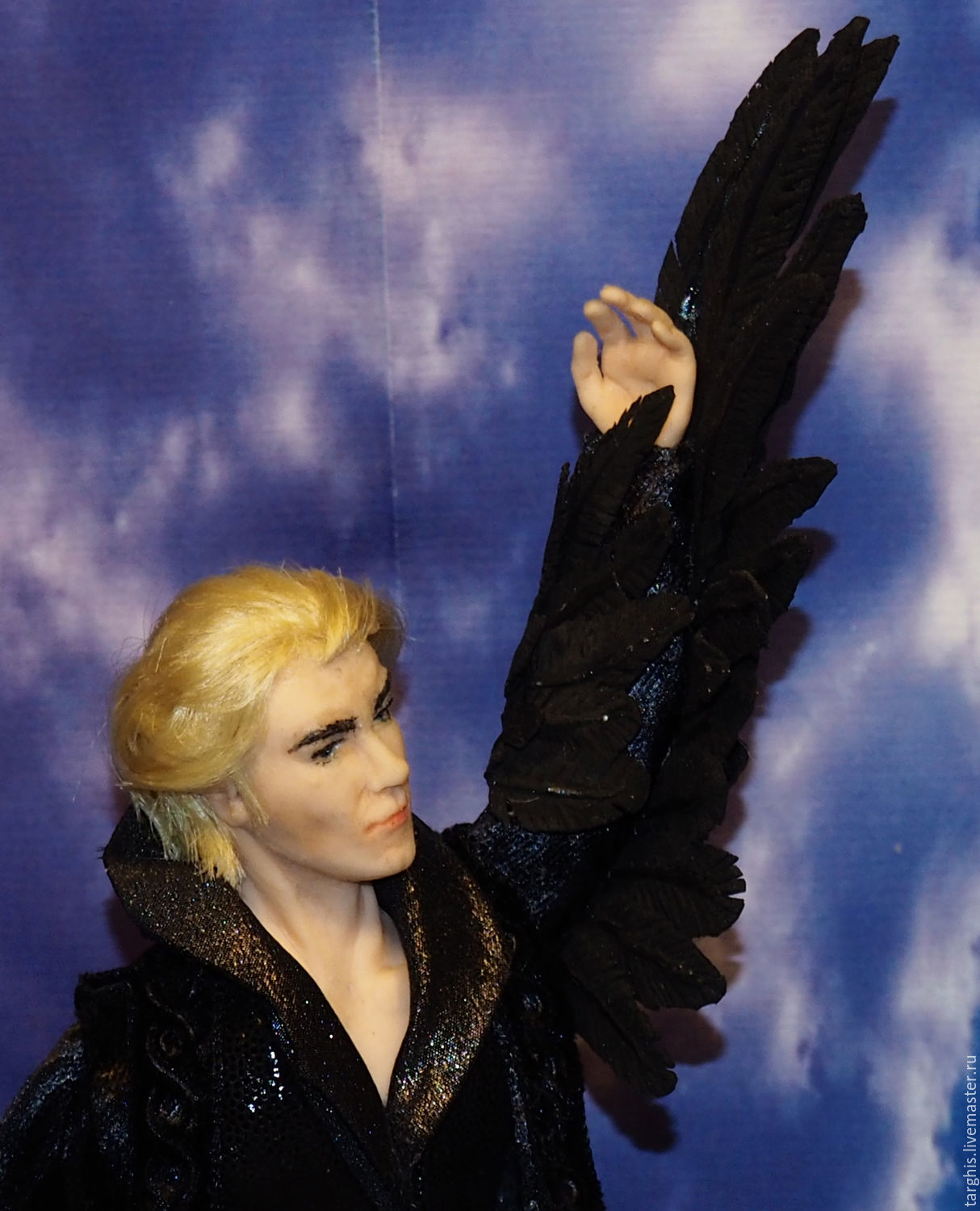 Black angel dolls
