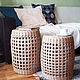 Order Wicker bedside table. lmillame. Livemaster. . Tables Фото №3