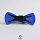 Exclusive glass blue tie Mysterious Space, Ties, Moscow,  Фото №1