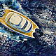  Оригинальная картина акрилом Яхта в море, Картины, Сочи,  Фото №1