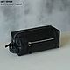 Men's dressing case made of genuine leather (Dark blue). Travel bags. DragonBags - Men's accessories. My Livemaster. Фото №8