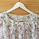 Summer blouse ' Delicate color». Blouses. Living ECO clothing. Online shopping on My Livemaster.  Фото №2