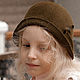 Детская шляпка клош V03. Шляпы. EDIS | дизайнерские шляпы Наталии Эдис. Ярмарка Мастеров.  Фото №4