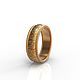 Wedding Ring 585 gold (Ob20). Engagement rings. anna-epifanova. My Livemaster. Фото №4