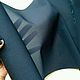 РЕЗЕРВ Натуральный японский шелк для шитья летних кимоно, синий, Ткани, Новосибирск,  Фото №1