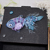 Украшения handmade. Livemaster - original item Whimsical fish, designer`s jewelry. Handmade.