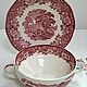 Винтаж: Продано! Бульонные пары марки Enoch Wedgwood Tunstall. Ltd. 60-70 гг. Тарелки винтажные. Love&Vintage. Ярмарка Мастеров.  Фото №5