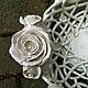 Elephant White rose. Bowls. Elena Zaychenko - Lenzay Ceramics. My Livemaster. Фото №5