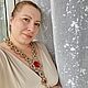 Заказать Комплект "Легенда о жар-птице". Украшения Афалина Александра Громова. Ярмарка Мастеров. . Комплекты украшений Фото №3