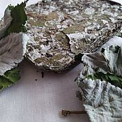 Сувениры и подарки handmade. Livemaster - original item Pressed ivan tea with raspberry leaves tea in a tile. Handmade.