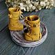 Boots for Blythe doll (color - bright yellow). Clothes for dolls. Olga Safonova. My Livemaster. Фото №4