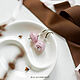 Серьги "Лаванда". Серьги классические. Juli accessories. Интернет-магазин Ярмарка Мастеров.  Фото №2