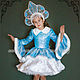 Suit Of The Snow Maiden Art.455. Carnival costumes for children. ModSister. My Livemaster. Фото №4
