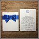 Order Wedding invitation 'Charm'. Nadezhda (Nk2907). Livemaster. . Invitations Фото №3