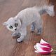  котёнок Проша. Войлочная игрушка. Рушана Тим. (rushanatim). Интернет-магазин Ярмарка Мастеров.  Фото №2