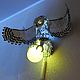Lamp 'the snowy owl', Nightlights, Moscow,  Фото №1